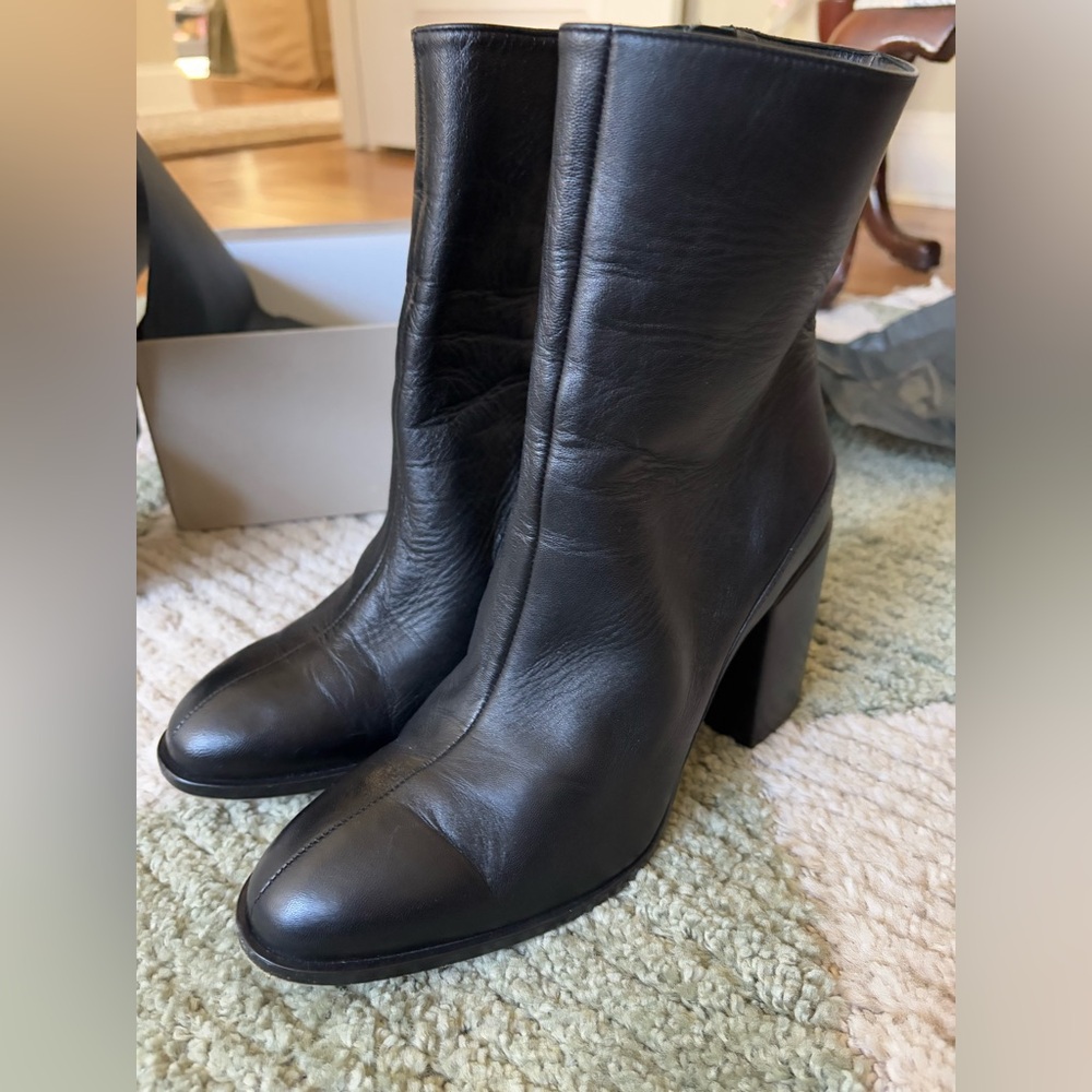Dear Frances Spirit Boots Black Leather
